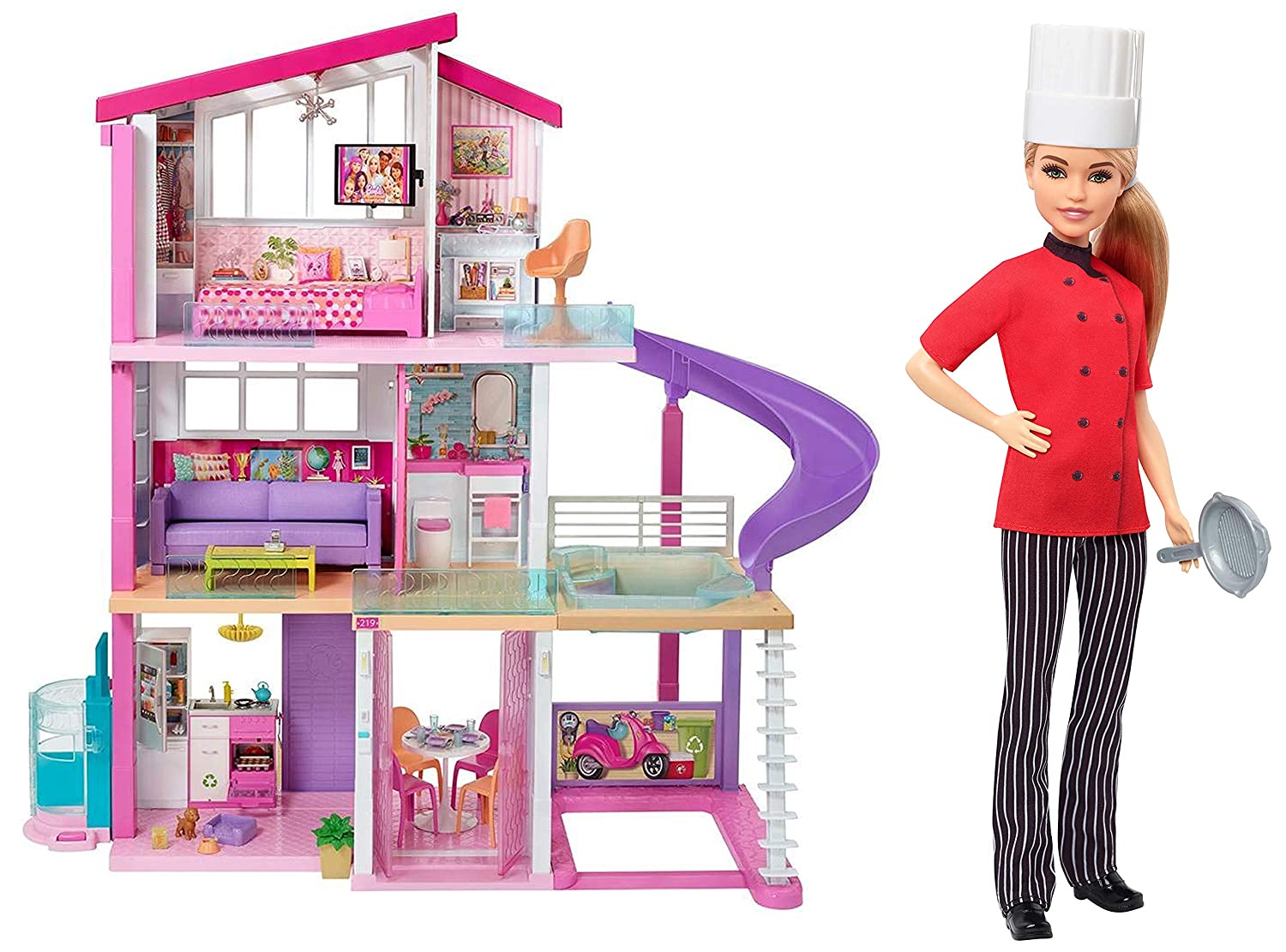 Barbie дом мечты fhy73