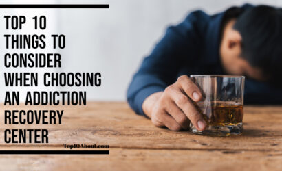 Top 10 Things To Consider When Choosing An Addiction Recovery Center